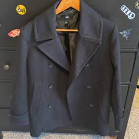 H&M Pea Coat - Picture 1 of 4